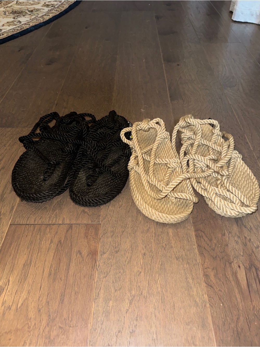 Nomadic State of Mind Romano Rope sandals  two pair size 39